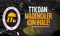 TTK'dan Madenciler İçin İhale!