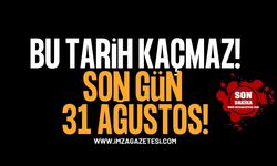 Borcu Olanlar Dikkat! Son Gün 31 Ağustos!
