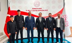 Ülkü Ocakları’ndan İl Milli Eğitim Müdürü Uygar Keskin’e Ziyaret