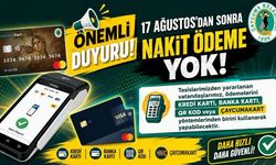 Belediyeden Önemli Duyuru! Nakit Ödeme Kabul Edilmeyecek!