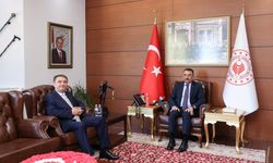 Zonguldak Belediye Başkanı Tahsin Erdem, Vali Hacıbektaşoğlu’nu Ziyaret Etti