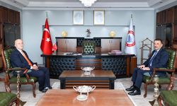 Vali Hacıbektaşoğlu, Yeni Rektör Ulusoy’u Ziyaret Etti