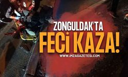 Zonguldak Ereğli'de Korkutan Kaza: Yolun Karşısına Geçmek İsteyen Yayaya Motosiklet Çarptı!