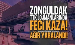 Zonguldak Fener Semtinde TTK Lojmanlarında Çatıdan Düşen Şahıs Ağır Yaralandı!