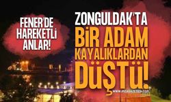 Zonguldak Fener'de Bir Adam Kayalıklardan Düştü!