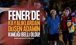 Zonguldak Fener’de Kayalıklardan Düşen Şahsın Kimliği Belli Oldu!