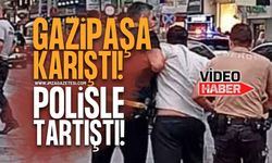 Zonguldak Gazipaşa Caddesi'nde Polisle Tartışan Genç Ekipleri Alarma Geçirdi