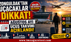 Zonguldak'tan Uçacaklar Dikkat! Uçuş Takvimi Belli Oldu!