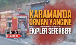 Zonguldak Karaman'da Korkutan Orman Yangını: Ekipler Olay Yerinde!