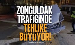 Zonguldak Trafiğinde Tehlike Büyüyor! 1 Yılda 900 Kaza!