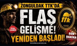 Zonguldak TTK 'da Flaş Gelişme! Yeniden Başladı!