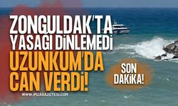 Zonguldak Uzunkum Plajı'nda Deniz Yasağını Dinlemeyen Vatandaş Hayatını Kaybetti