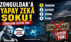 Zonguldak’a Yapay Zekâ Şoku! Zonguldak Listede Yok!