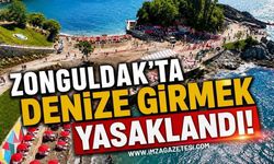 Zonguldak'ta Denize Girişlere Yine, Yeni Yasak!