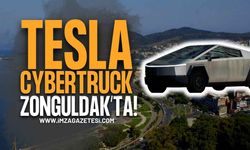 Zonguldak'ta Tesla Cybertruck Ereğli Yollarında Görüntülendi!