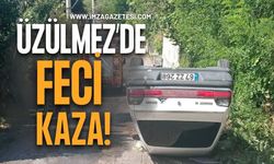 Üzülmez’de Feci Kaza!