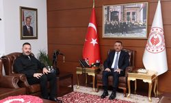 AK Parti İl Başkanı Çağlayan’dan Vali Hacıbektaşoğlu’na Makam Ziyareti