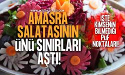 Amasra Salatası’nın Ünü Sınırları Aştı! İşte O Salatanın Püf Noktaları!
