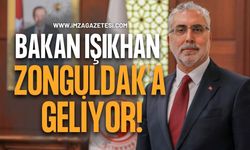 Çalışma Ve Sosyal Güvenlik Bakanı Prof. Dr. Vedat Işıkhan Zonguldak’a Geliyor