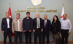 Kozlulu Muhtarlardan Rektör Ulusoy’a Hayırlı Olsun Ziyareti