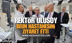 BEUN Rektörü Ahmet Ulusoy'dan Üniversite Hastanesine Kapsamlı İnceleme