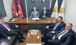 Çalışma ve Sosyal Güvenlik Bakanı Prof. Dr. Vedat Işıkhan AK Partiyi Ziyaret Etti