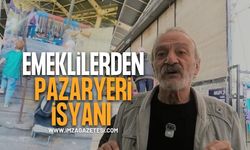 Emeklilerden Pazaryeri İsyanı