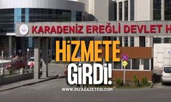 Kdz. Ereğli Devlet Hastanesi’nde Hizmete Girdi