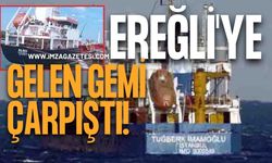 Kdz. Ereğli'ye Gelen Gemi Marmara'da Gemiyle Çarpıştı!