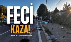 Akçakoca-Zonguldak yolunda feci kaza: 4 ölü, 8 yaralı