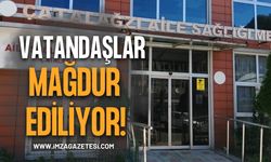 Çatalağzı Sağlık Ocağında Vatandaşlar Mağdur Ediliyor