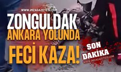 Zonguldak-Ankara Yolu Üzerinde Feci Kaza!