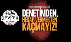 Denetimden, Hesap Vermekten Kaçmayız!