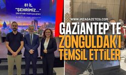 Gaziantep'te Zonguldak'ı Temsil Ettiler
