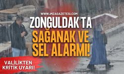 Kritik Uyarı! Zonguldak İçin Kuvvetli Sağanak ve Sel Alarmı!