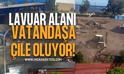 Lavuar Alanı Vatandaşa Çile Oluyor!