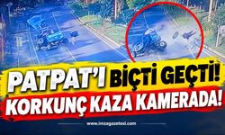 Patpatı Biçti Geçti! Korkunç Kaza Kamerada!