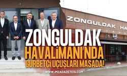 Zonguldak Havalimanı'nda Gurbetçi Uçuşları Masada