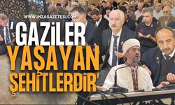 Zonguldak İl Müftü Yardımcısı Çınar: "Gaziler Yaşayan Şehitlerdir"