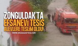 Zonguldak'ta Efsanevi Tesis Alevlere Teslim Oldu