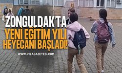 Zonguldak'ta Yeni Eğitim Yılı Heyecanı Başladı! 87 bin Öğrenci Ders Başı Yaptı