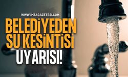 Çaycuma Belediyesi’nden Su Kesintisi Duyurusu!