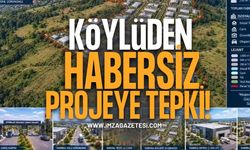 Köylüden Habersiz Sanayi Projesine Büyük Tepki