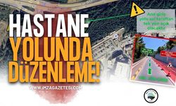 BEUN Hastanesi Yolunda Trafik Düzenlemesi