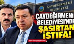 Çaydeğirmeni Belediyesi'nde Şaşırtan İstifa
