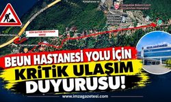 Kozlu Belediyesi'nden BEUN Hastanesi Yolu İçin Kritik Ulaşım Duyurusu