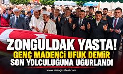 Zonguldak Yasta: Genç Madenci Ufuk Demir Son Yolculuğuna Uğurlandı