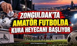 Zonguldak'ta Amatör Futbolda Kura Heyecanı