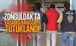 Zonguldak’ta Yasadışı Bahisçiler Tutuklandı