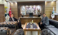 Kozlu Kaymakamı Evren Çakır’dan Kozlu Belediye Başkanı Altuğ Dökmeci’ye Ziyaret